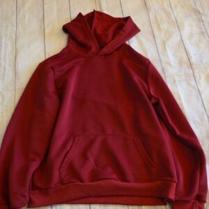 Men's Red Hoodie Sweater